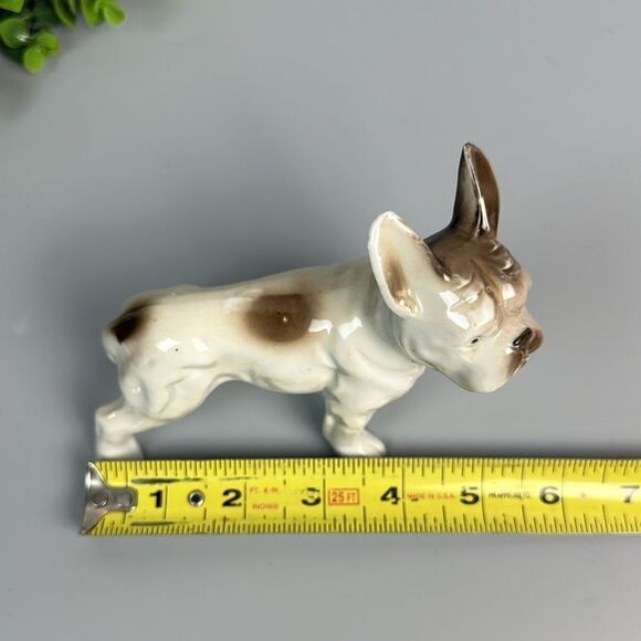 Ceramic Standing French Bulldog Dog Figurine Vintage made in Japan - Picture 10 of 11
